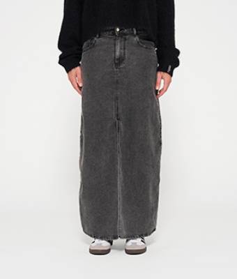 Skirt jog denim black 10 DAYS