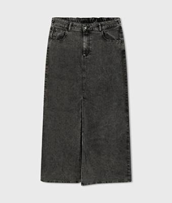 Skirt jog denim black 10 DAYS