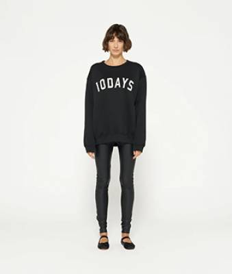 Statement sweater black 10 Days