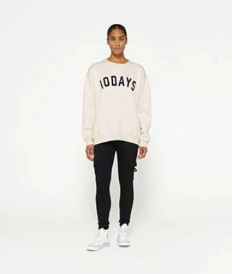 Statement sweater soft white melee 10 Days