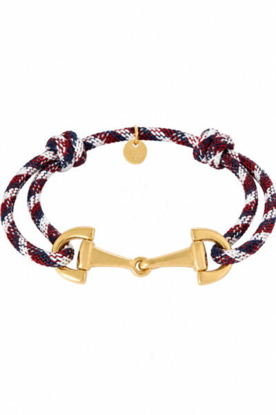 Armband touw gouden gesp autumn Ellen Beekmans