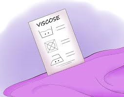 Wasvoorschrift viscose