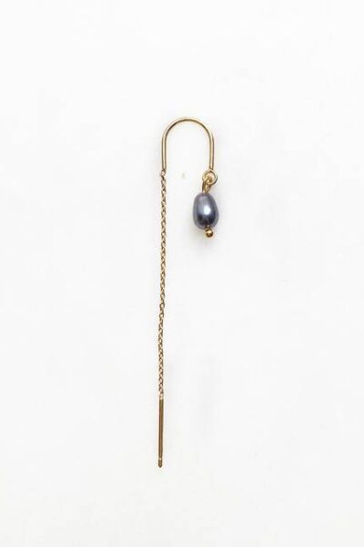 Long chain grey pearl By Nouck