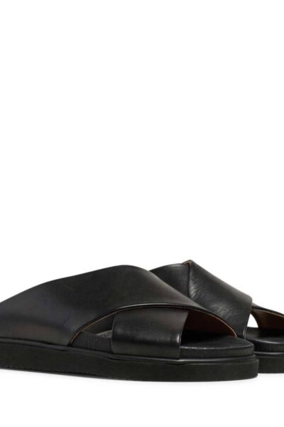 Tia leather black Pavement