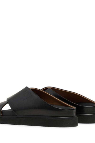 Tia leather black Pavement