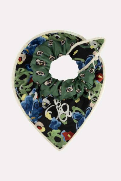 Shawl double flower glory multi Pom Amsterdam