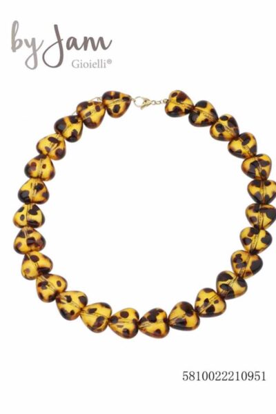 By Jam Gioielli necklace hart brown