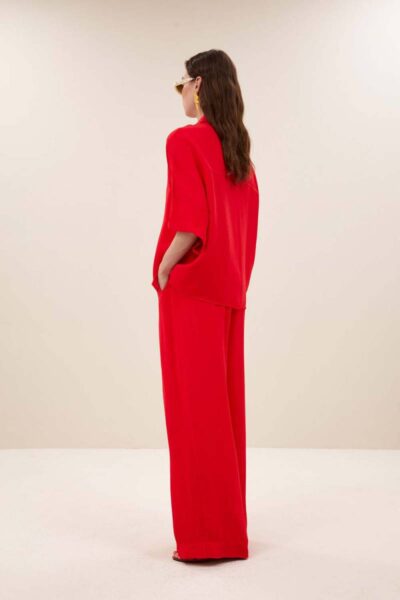 Benji satin stripe pants lollipop By-Bar Amsterdam