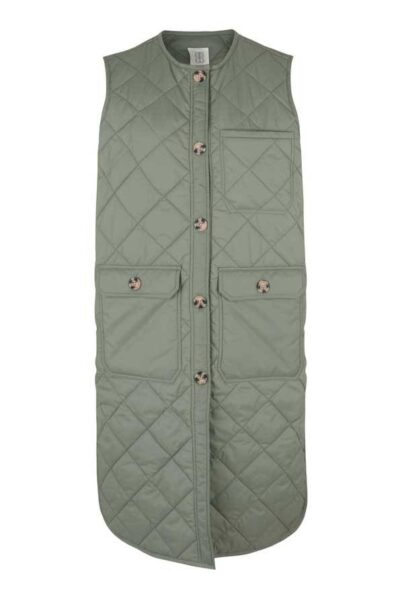 Prudence waistcoat agave green Second Female