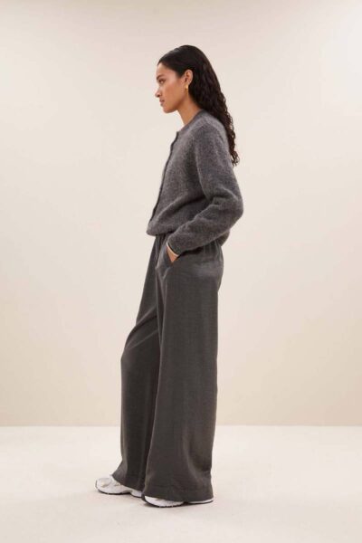 Benji metallic pants silver By-Bar Amsterdam