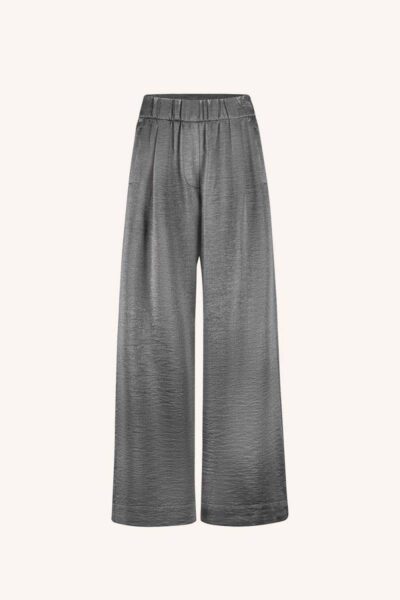 Benji metallic pants silver By-Bar Amsterdam