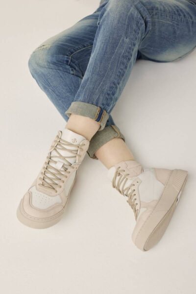 Hightop sneaker shell Summum Woman