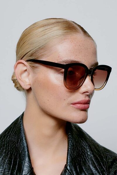Billy black/brown transparent A.Kjaerbede