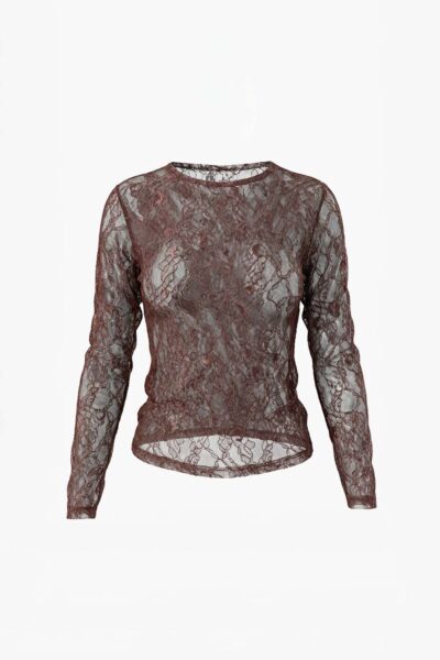 Tonny top brown Aimee The Label