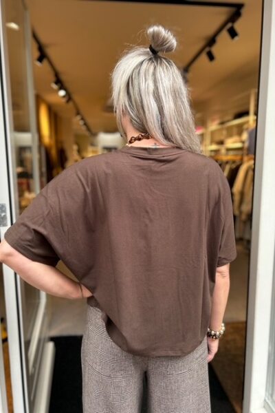 Elara shirt brown Aimee The Label