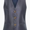 Karin gilet grey.blue Aimee The Label - Afbeelding 6
