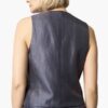 Karin gilet grey.blue Aimee The Label - Afbeelding 5