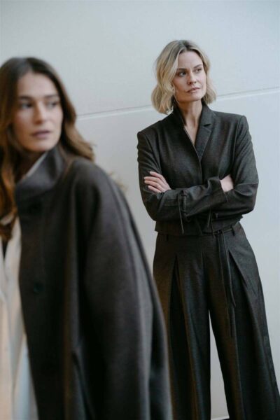 Nykbyn trouser brown Aimee The Label