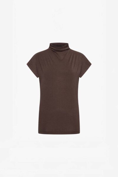 Mandy top brown Aimee The Label