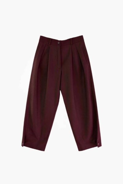 Colombia trouser burgundy Aimee The Label
