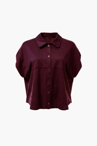 Indonesia blouse burgundy Aimee The Label