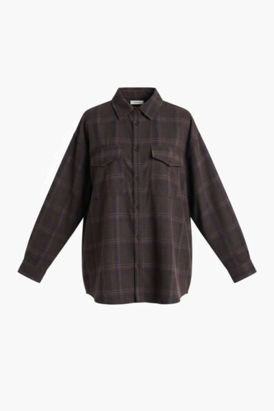 Canada blouse check Aimee The Label