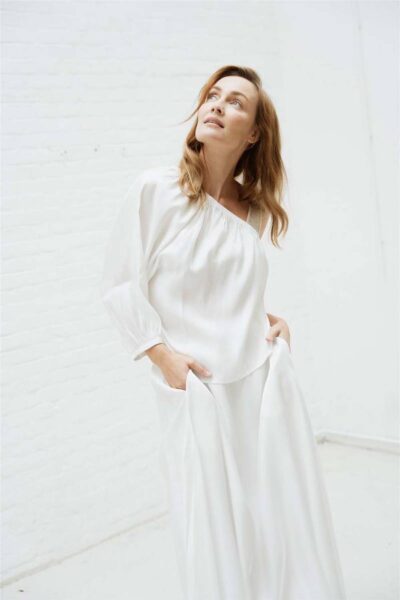Thom skirt gold sparkling Aimee The Label
