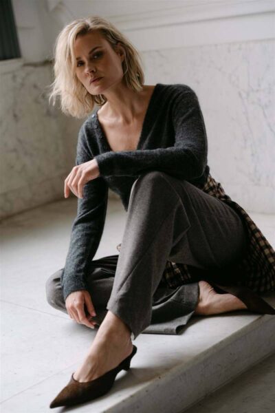 Venice trouser grey Aimee The Label