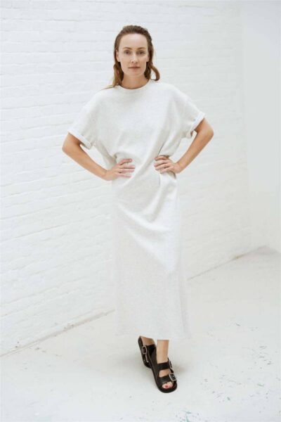 Ricky dress grey Aimee The Label