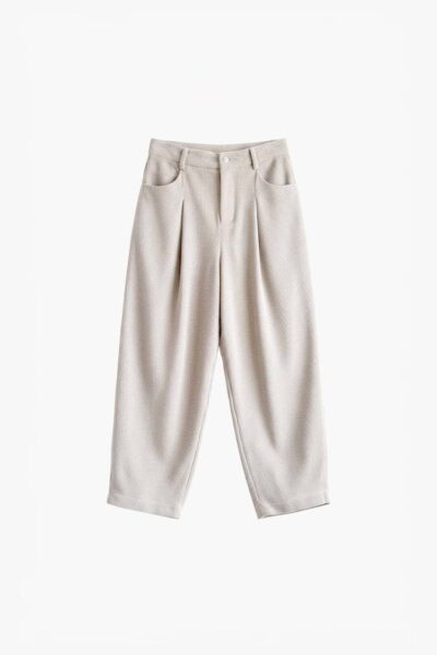 SanDiego ribcord trouser off white Aimee The Label