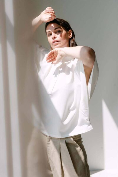 Mieeille shirt off white Aimee The Label