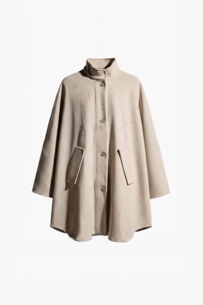 Tokyo poncho sand melange Aimee The Label