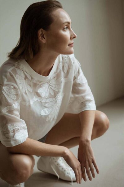 Kiyomi blouse white Aimee The Label