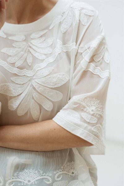 Kiyomi blouse white Aimee The Label