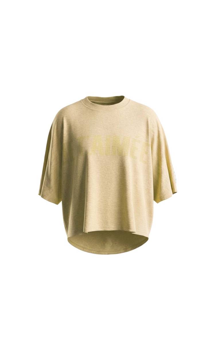 Benjamin print shirt yellow Aimee The Label - Afbeelding 3