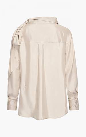 Anuska blouse champagne Aimee The Label
