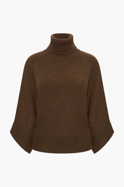 Clipo knitted sweater brown Aimee The Label
