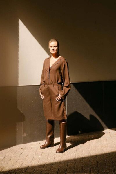 Falko blouse brown Aimee The Label