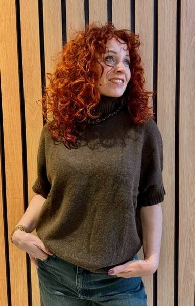 Ginger sweater brown Aimee The Label