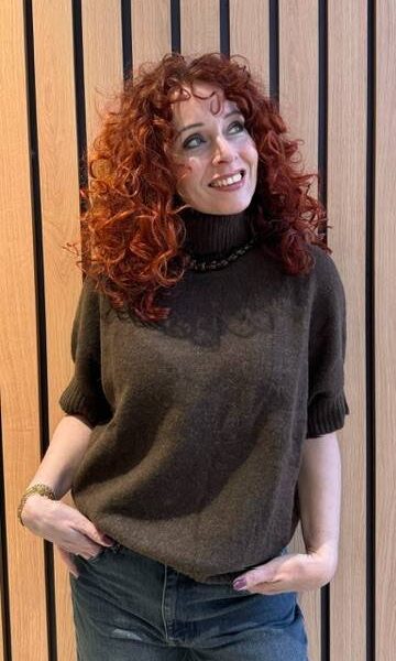 Ginger sweater brown Aimee The Label