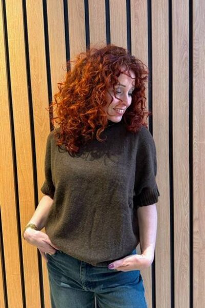 Ginger sweater brown Aimee The Label