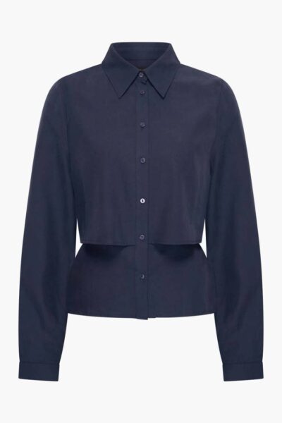 Leah longsleeve blouse marine Aimee The Label