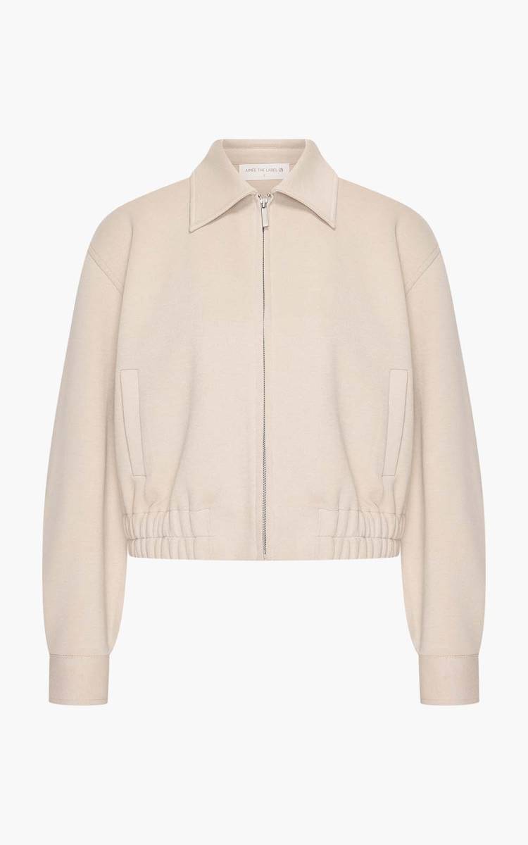 Lys pique jacket sand Aimee The Label - Afbeelding 3