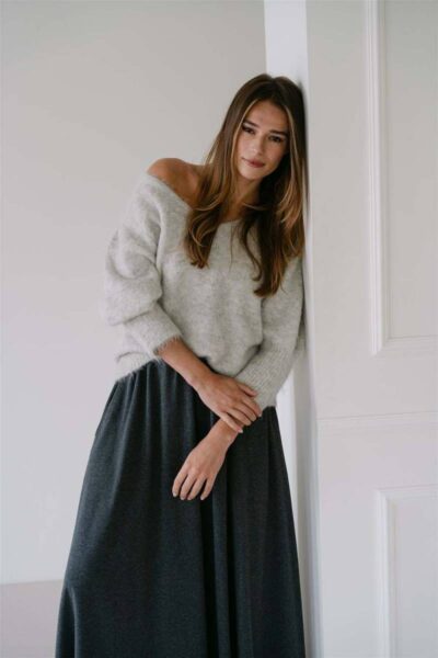 Mare long skirts grey Aimee The Label