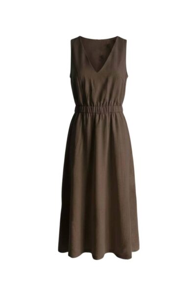 Melina dress brown Aimee The Label