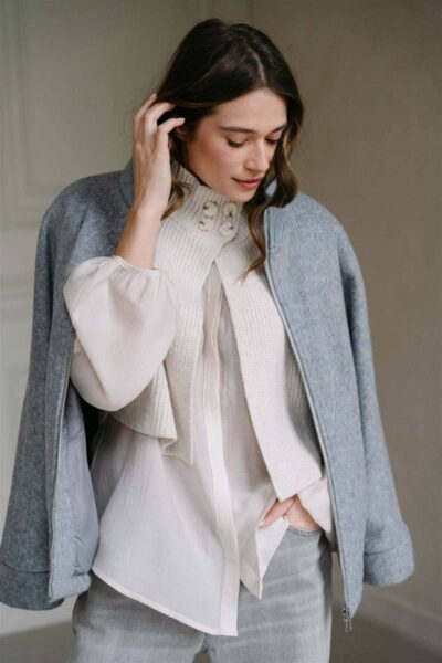 Peer blouses off white Aimee The Label