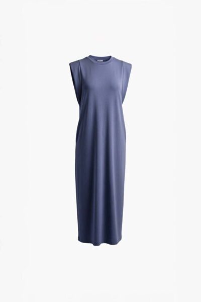 Silvana long dress blue Aimee The Label