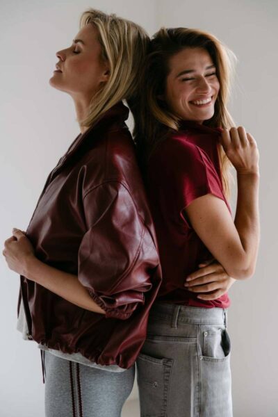 Jikka jackets burgundy Aimee The Label