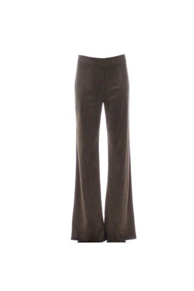 Abbey legging suedine green Aimee the Label