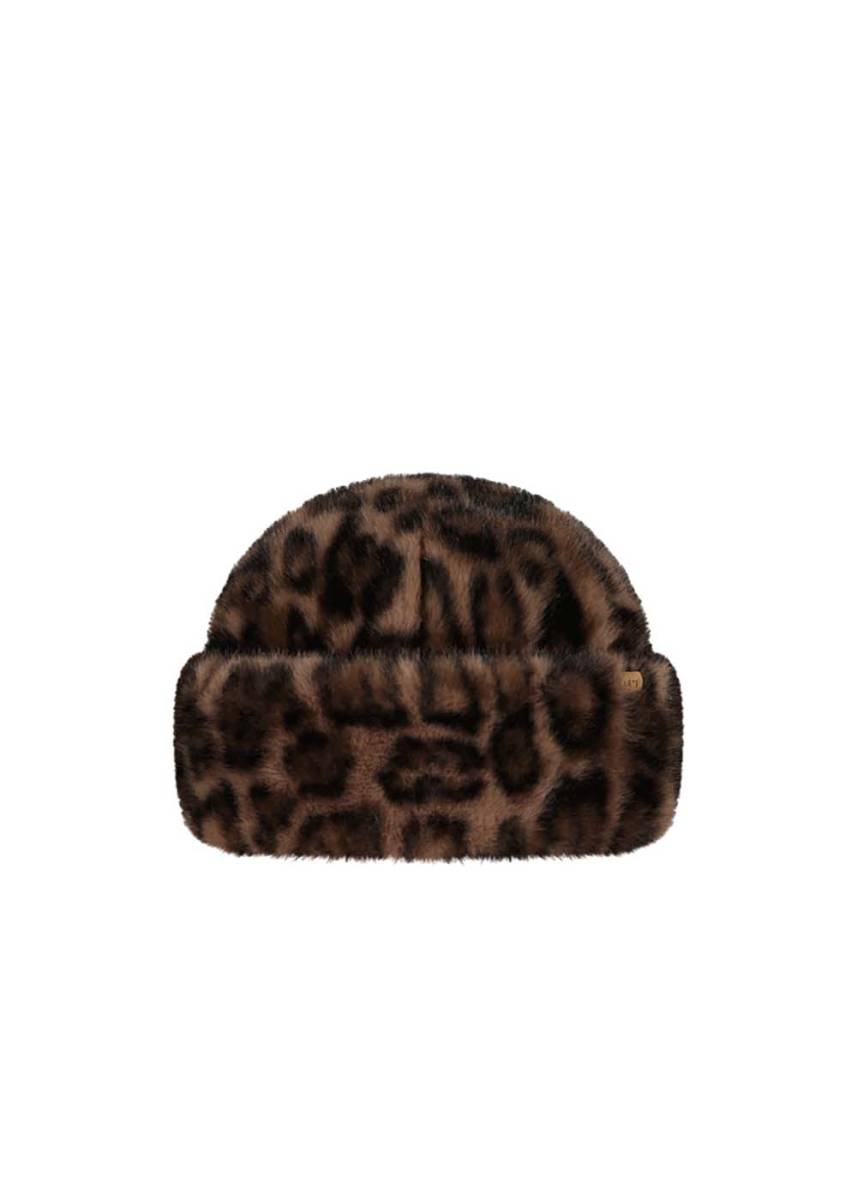 Cherrbush Hat print brown Barts Amsterdam - Afbeelding 3